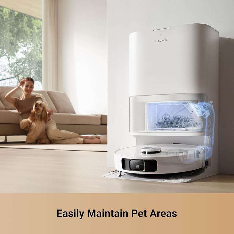 DREAME L10s Ultra Gen 2 Robot Vacuum and Mop, 10,000Pa Suction, MopExtend Tech, All-in-One Base Station, 75 Days Auto-Empty, Mop Self-Washing&Drying, Smart Obstacle Avoidance, Carpet Cleaning - Image 2