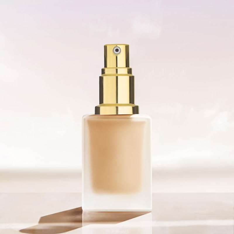 Chris.W 2 Pack Foundation Pump Dispenser Fit for Estee Lauder Double Wear Foundation, Maybelline Fit Me Liquid, Gold Lid - Image 5