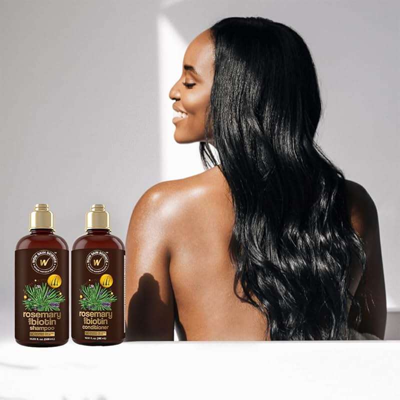 WOW Skin Science Rosemary with Biotin Shampoo & Conditioner Duo 16.9 oz - Image 3