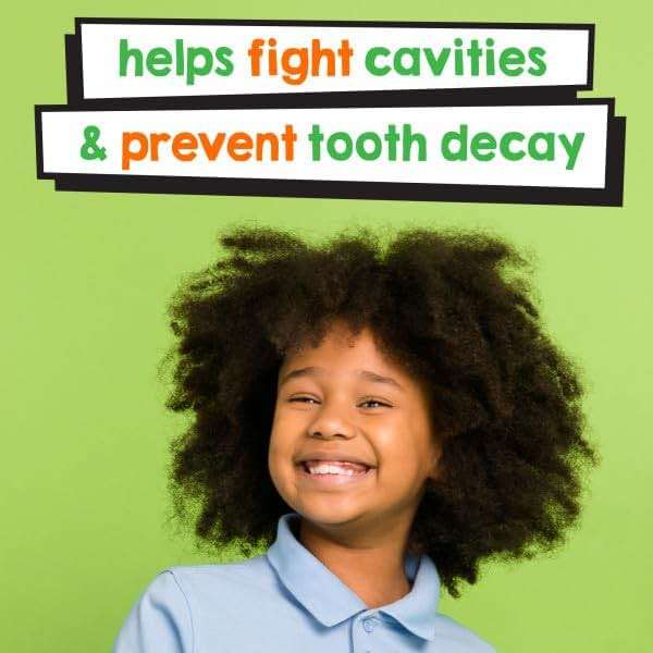 TheraBreath Kids Mouthwash with Fluoride, Organic Strawberry Splash, Anticavity, 10 fl oz & TheraBreath Kids Mouthwash with Fluoride, Organic Wacky Watermelon, Anticavity, 10 fl oz - Image 7