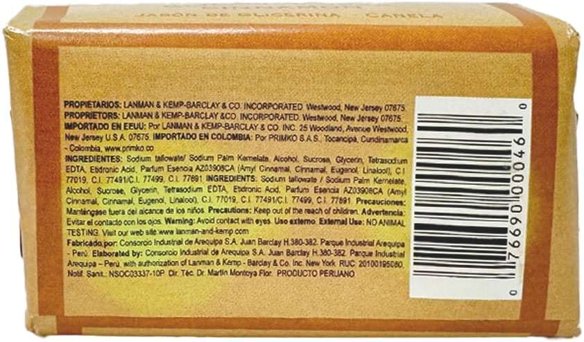 Lanman & Kemp Florida Water Cologne New York, Soap Collection - 10 Different Soaps (1, Cinnamon Soap) - Image 2