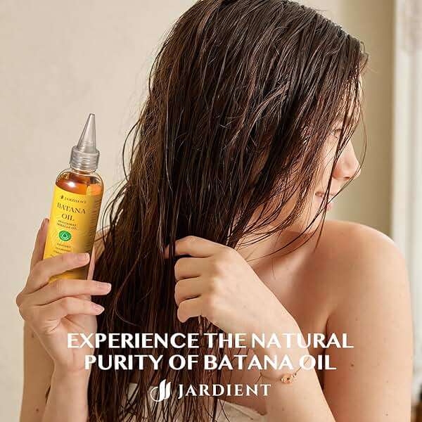 Jardient Batana Oil for Hair Growth: 100% Pure and Natural Batana Oil from Honduras Dr. Sebi Recommended - Promotes Hair Growth and Thickness for Women & Men 4.2 FL OZ - Image 4