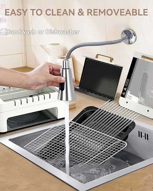 XHJ 4-in-1 Electric Indoor Grill Smokeless for Home,Countertop Electric Grill with Removable Sizzling Grill Pan & Grate + Auto Rotating Kabob Skewers + Electric Hot Dog Roller Dual Zone Cook with Lid - Image 9
