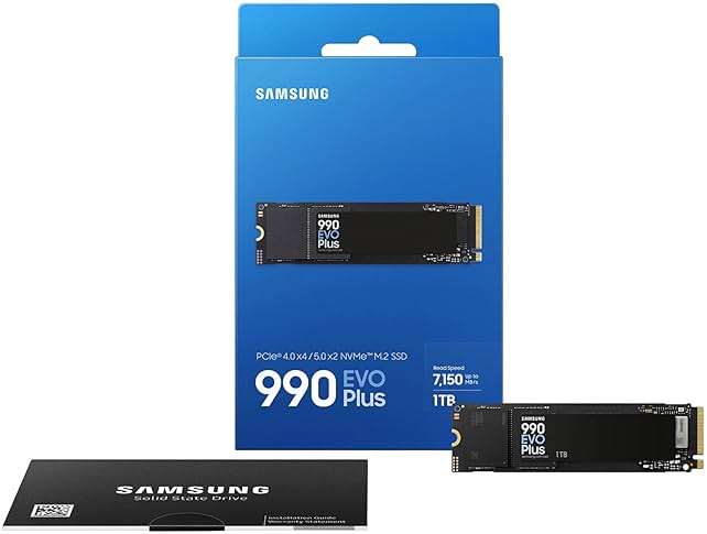 Samsung 990 EVO Plus SSD 1TB, PCIe Gen 4x4, Gen 5x2 M.2 2280, Speeds Up-to 7,150 MB/s, Upgrade Storage for PC/Laptops, HMB Technology and Intelligent Turbowrite 2.0, (MZ-V9S1T0B/AM) - Image 3