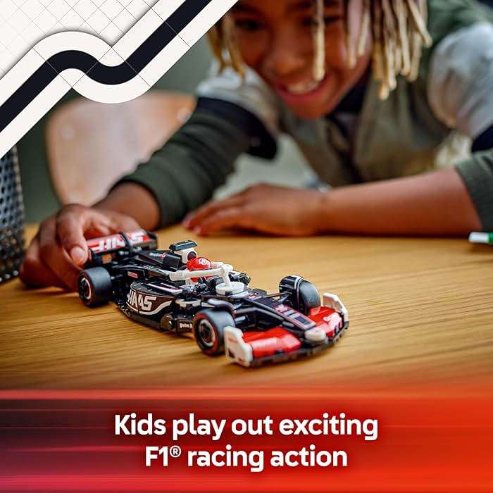 LEGO Speed Champions MoneyGram Haas F1 Team VF-24 Race Car Toy - Building Set for Kids, Boys & Girls, Ages 10+ - Toy Car for F1 Fans - Gift Idea for Birthday - 77250 - Image 3
