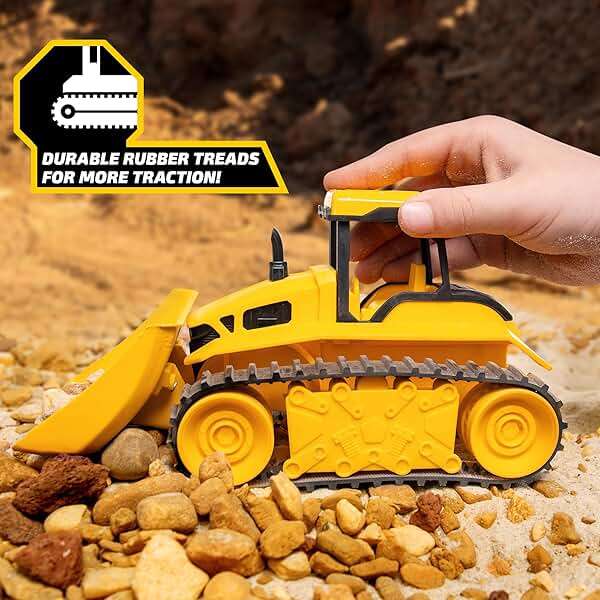 Tonka - Steel Classics Giga Series - Dump Truck & Bulldozer, 2-Pack - Image 8