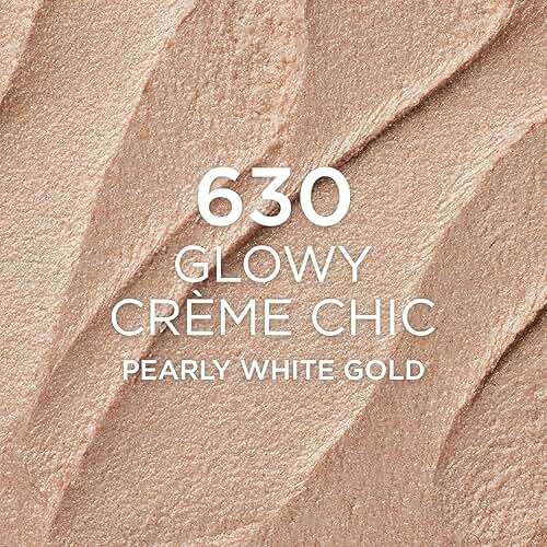 L'Oreal Paris True Match Lumi Le Glow Highlighter Stick, Luminous, Satin, Glowy Highlighter for Face and Body, 630 Crème Chic, 0.17 Oz - Image 2
