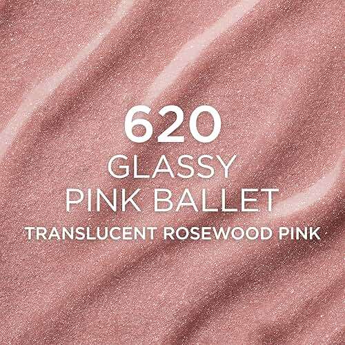 L'Oreal Paris True Match Lumi Le Glass Highlighter Stick, Reflective, Translucent, Glassy Highlighter for Face and Body, 620 Pink Ballet, 0.17 Oz - Image 2