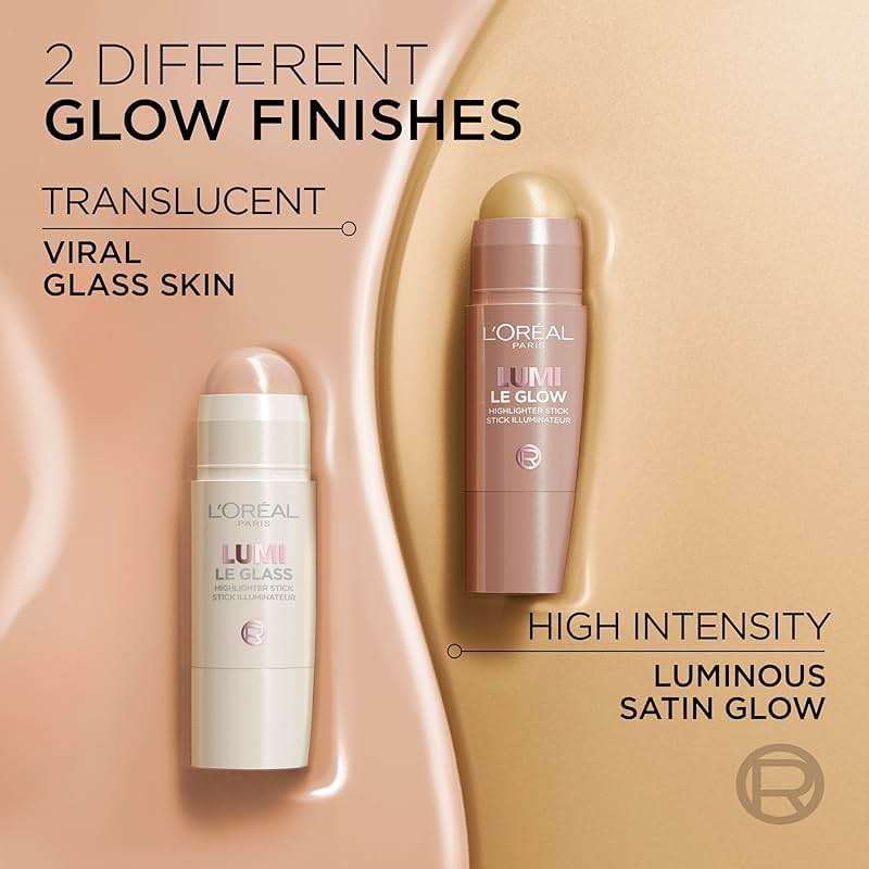 L'Oreal Paris True Match Lumi Le Glass Highlighter Stick, Reflective, Translucent, Glassy Highlighter for Face and Body, 620 Pink Ballet, 0.17 Oz - Image 8
