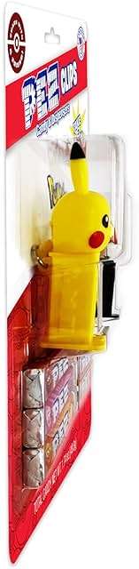 Pokemon PEZ Clips (Two mini PEZ Dispensers on keychain clip + six candy refills) - Image 4