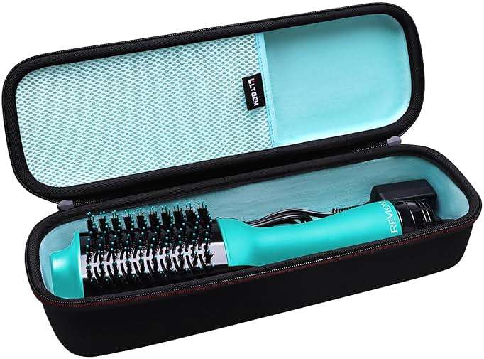 Hard Travel Case for REVLON One-Step Volumizer Original 1.0 / Volumizer Plus 2.0 Hair Dryer and Hot Air Brush,Teal (Case Only) - Image 2
