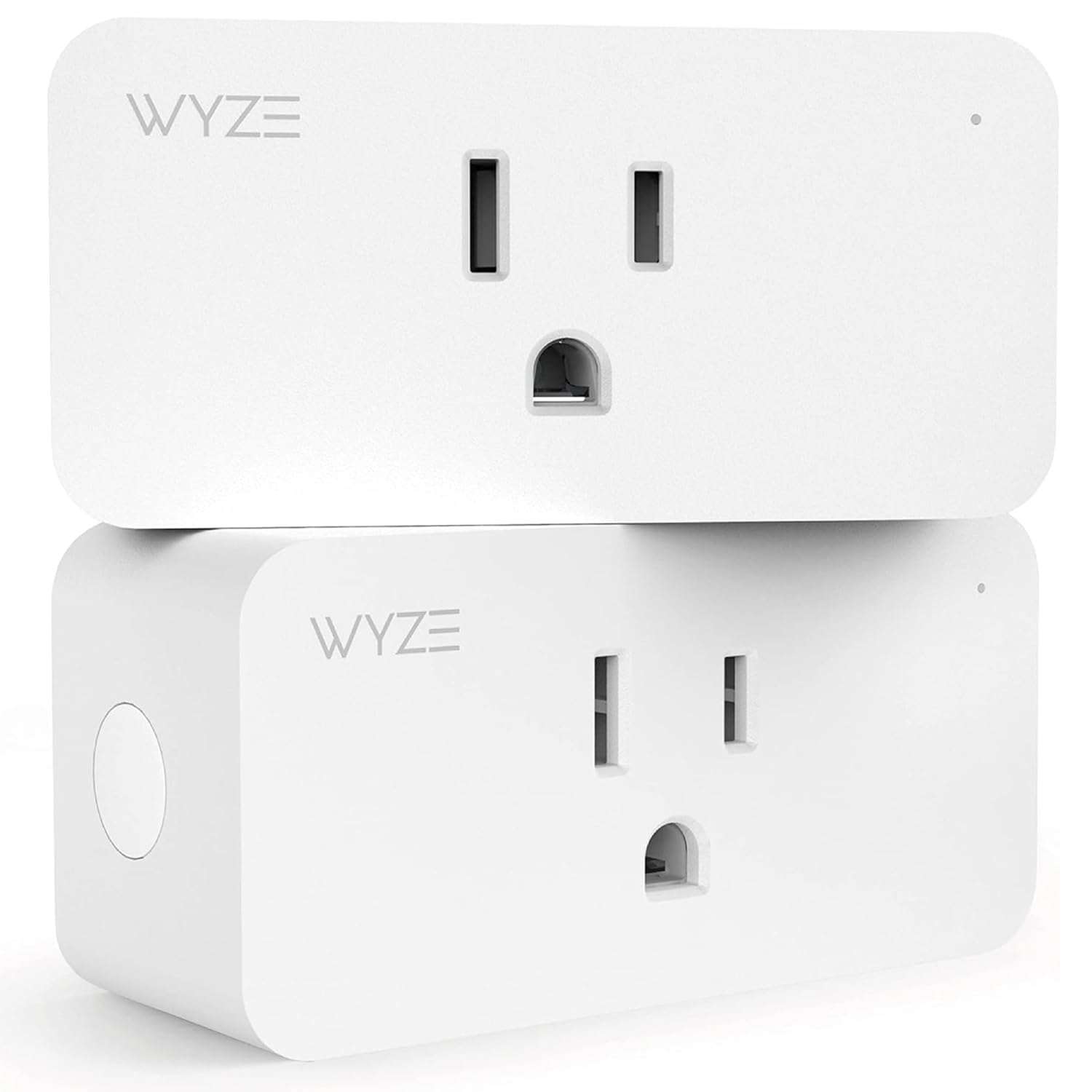 Smart Plug by Wyze Lifestyle, 2.4GHz Smart Home Wi-Fi Plug Outlet Compatible with Alexa, Google Assistant, IFTTT, 15 A, Remote Control, No Hub Required, 2-Pack, Certified for Humans - Image 1