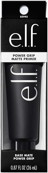e.l.f. Power Grip Matte Primer, Gel-Based & Hydrating Face Primer for Smoothing Skin & Gripping Makeup, Moisturizing & Priming, Vegan & Cruelty-Free - Image 8