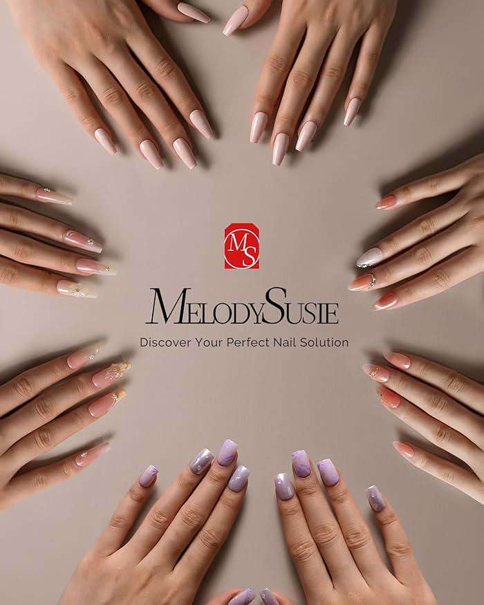 MelodySusie Compact Advanced UV LED Nail Lamp, P-Plus30F Nail Dryer with 3 Timers & Smart Sensor Cures All Gels, Especially Rhinestone Glue, Solid & Liner Gel Polishes for Advanced DIY at Home-White - Image 8