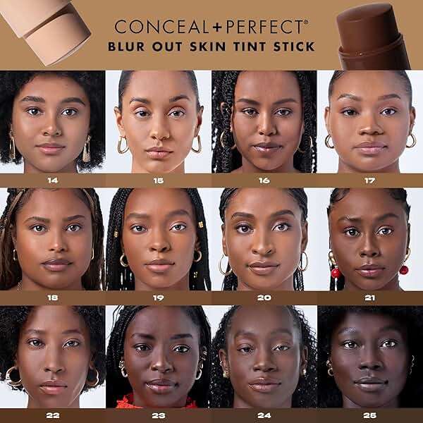 Milani Conceal + Perfect Blur Out Skin Tint Stick - Light to Medium Coverage Tinted Moisturizer Stick with Vitamin C & E - Soft Matte, Pore Blurring Natural Finish 02-Fair Neutral - Image 4