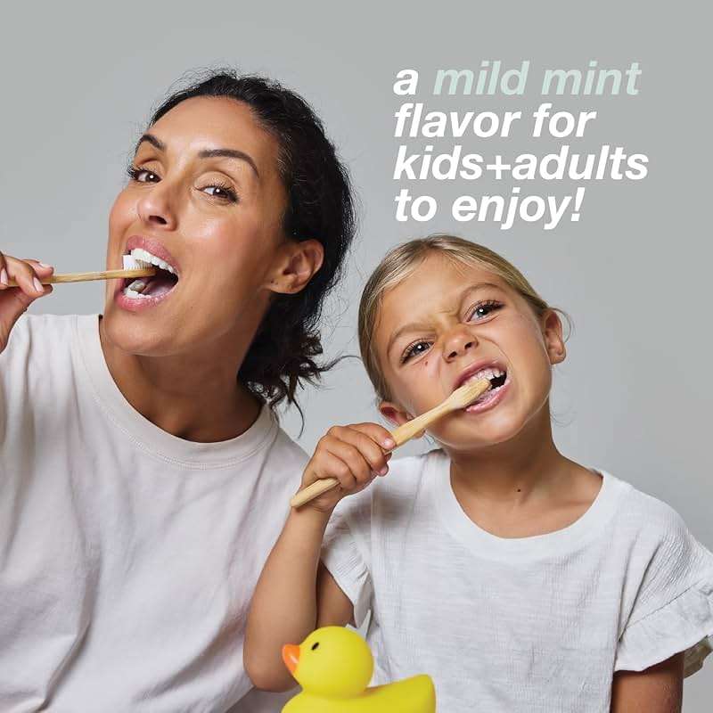 Davids Hydroxi Mild Mint Fluoride Free Nano Hydroxyapatite Toothpaste for Enamel Health & Whitening, Antiplaque, SLS Free, Kid Friendly Gentle Mint Flavor, 4 oz, Made in USA - Image 8