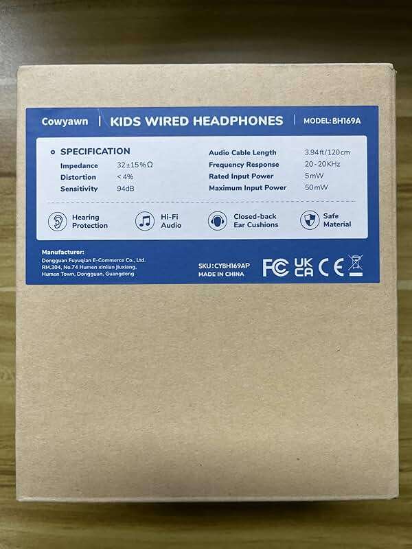 Cowyawn USB C Headphones Wired, Over Ear USB C Wired Headphones with Microphone, Volume Control, HD Stereo Sound, Foldable USB Type C Headphone for Adult/Teens/Laptop/Computer/iPhone 15/16/17, Black - Image 9