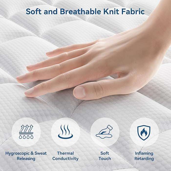 LoadEase King Size Mattress,12 Inch King Mattress in a Box for Back Pain Relief, Upgrade Memory Foam and Pocket Coils Spring, Medium Firm, Excellent Motion Isolation, Edge Support, 80x76x12 - Image 4