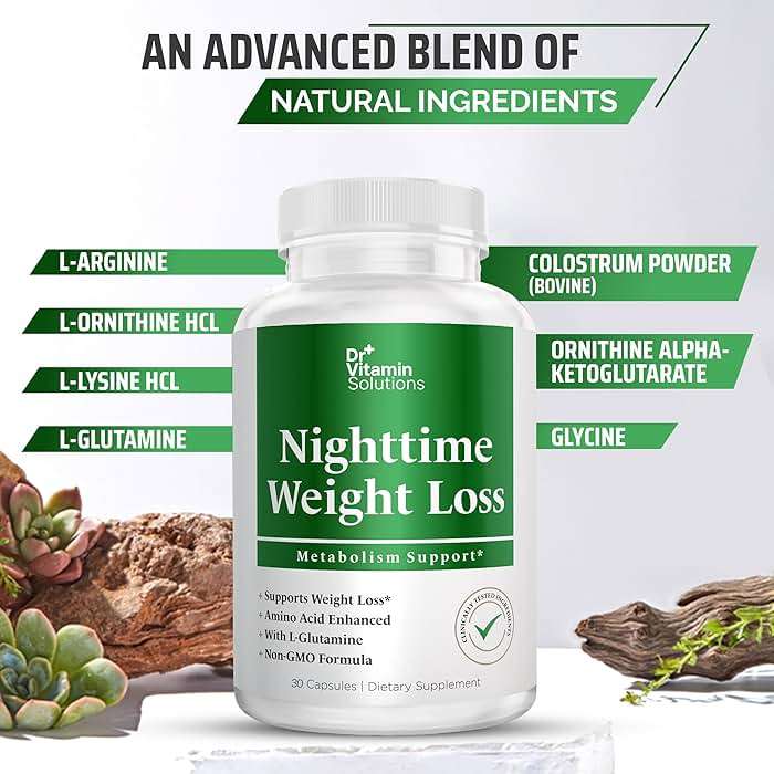 Nighttime Fat Burner Supplements - Appetite Suppressants for Weight Loss - Women & Men, Sleep & Relaxation - Metabolism Booster Weight Loss Pills 30 - Image 4