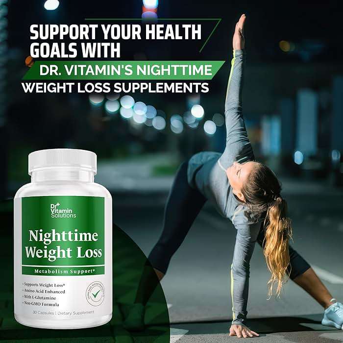 Nighttime Fat Burner Supplements - Appetite Suppressants for Weight Loss - Women & Men, Sleep & Relaxation - Metabolism Booster Weight Loss Pills 30 - Image 5