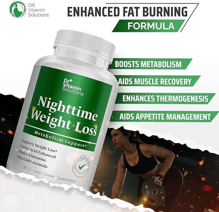 Nighttime Fat Burner Supplements - Appetite Suppressants for Weight Loss - Women & Men, Sleep & Relaxation - Metabolism Booster Weight Loss Pills 30 - Image 7