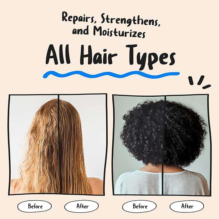 DEAR HAIR Daily Collagen Protein Ceramide Hair Treatment for Dry, Damaged Hair, Bond Repair Deep Conditioning Mask with Hydrolyzed Collagen & Pea Protein, 3.3fl.oz | 100ml - Image 5