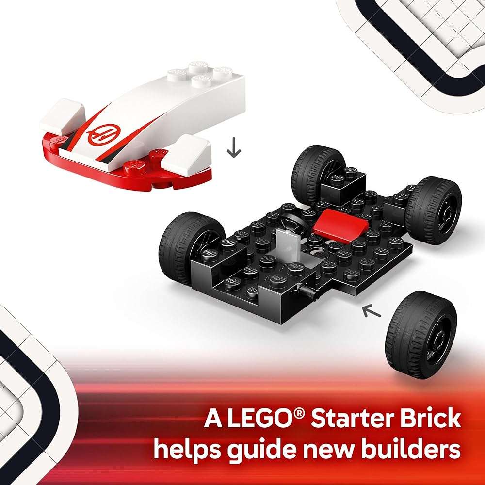 LEGO City F1 Williams Racing & Haas F1 Race Car Toys - Car Building Toy Set for Kids, Boys and Girls, Ages 4+ - Preschool Toy for Fans - Gift Idea for Birthdays - 60464 - Image 3