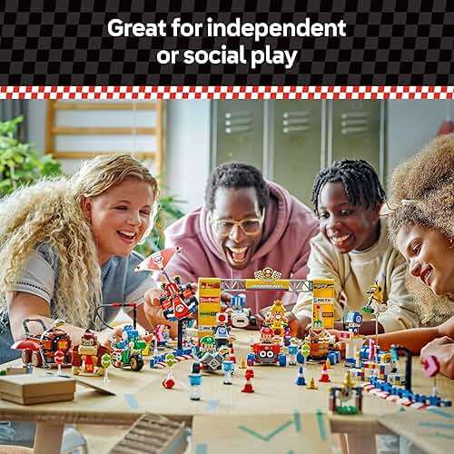 LEGO Super Mario: Mario Kart Baby Mario vs. Baby Luigi - Collectible Toy Building Set for Kids, Boys and Girls, Ages 8+ - Nintendo Toy for Fans - Gift Idea for Birthdays - 72034 - Image 2