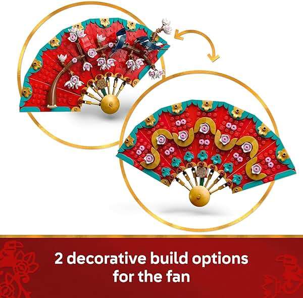 LEGO Spring Festival Good Fortune - Learning and Educational Building Toy - Chinese Festival Toy for Kids, Boys and Girls, Ages 9+ - Cultural Gift for Display and Decor - 80117 - Image 4
