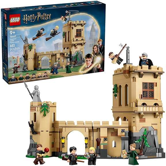LEGO Harry Potter Hogwarts Castle: Flying Lessons Building Toy - Kids Wizard Toy for Boys and Girls, Harry Potter Fans, Ages 9+ - Gift Idea for Birthdays - 76447 - Image 1