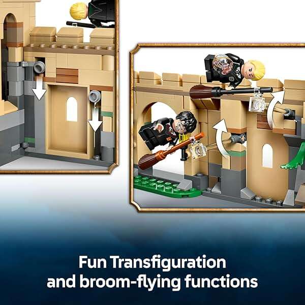 LEGO Harry Potter Hogwarts Castle: Flying Lessons Building Toy - Kids Wizard Toy for Boys and Girls, Harry Potter Fans, Ages 9+ - Gift Idea for Birthdays - 76447 - Image 5