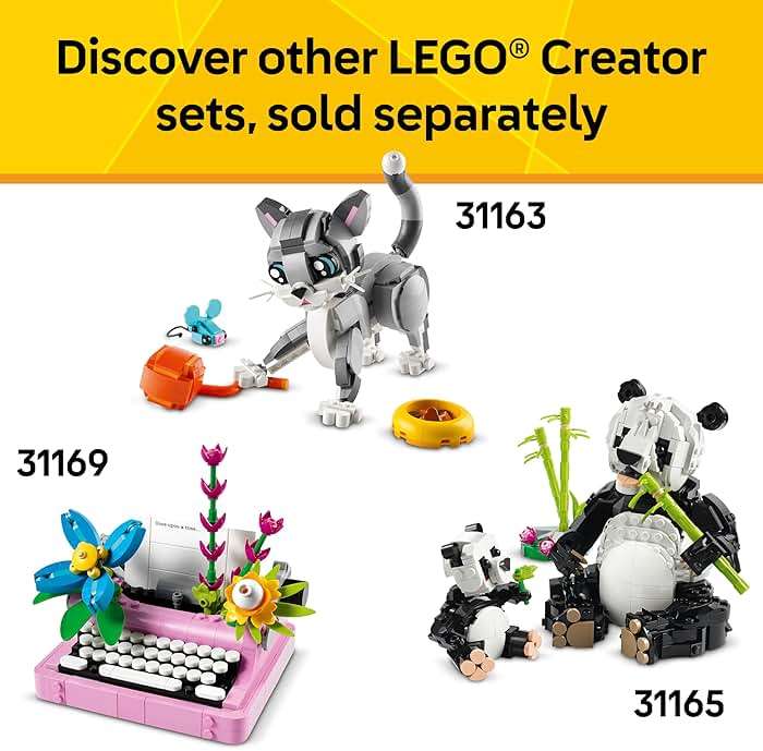 LEGO Creator 3 in 1 Cute Bunny Toy - Building Toy Set with 3 Build Options, Bunny, Seal, or Llama - Animal Figures for Kids, Girls and Boys, Ages 8+ - Gift Idea for Birthdays - 31162 - Image 7