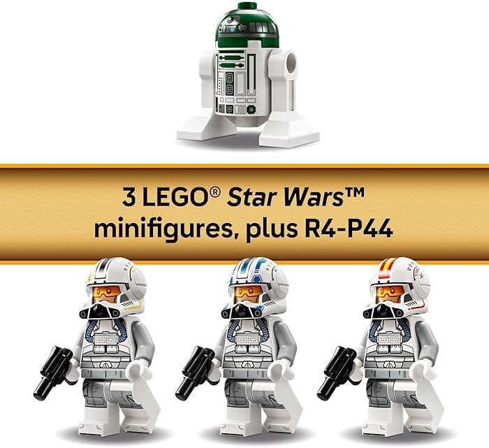 LEGO Star Wars: Revenge of The Sith ARC-170 Starfighter Spaceship Building Toy - Kids Star Wars Toy for Boys and Girls, Ages 9+ - Gift Idea for Birthdays - 75402 - Image 5