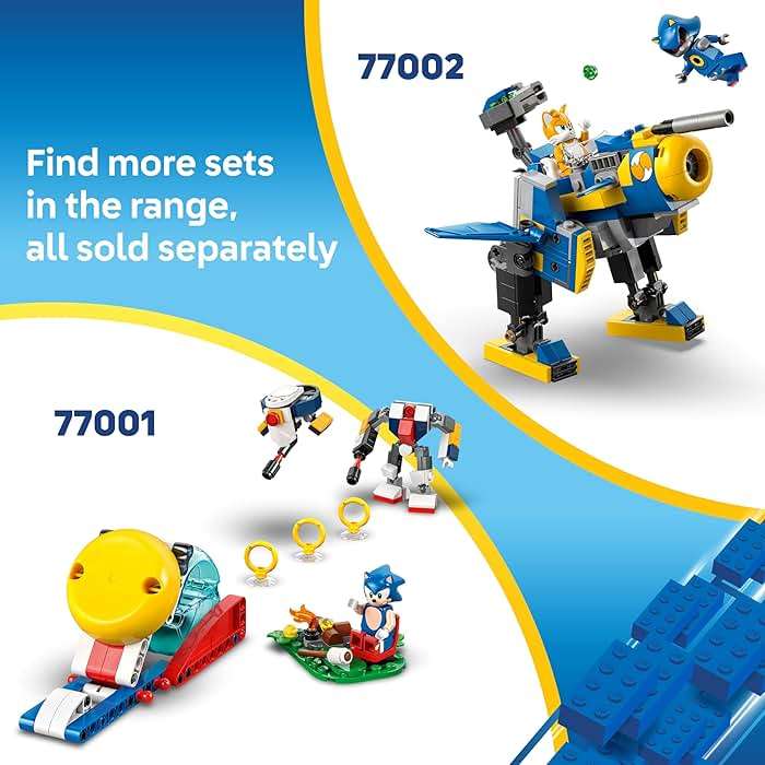 LEGO Sonic The Hedgehog Super Shadow vs. Biolizard, Gamer Gift for Boys and Girls, Fun Collectible Playset for Kids and Video Game Character Fans Who Love Action Toys 77003 - Image 7