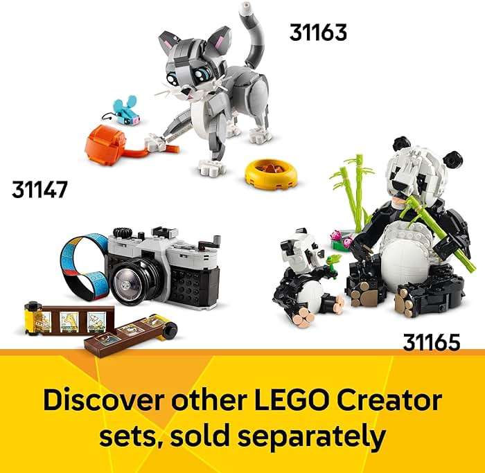 LEGO Creator 3 in 1 Typewriter with Flowers - Building Toy with 3 Building Options, Typewriter, Flowerpot with Pen & Notebook, or Keytar - Gift Idea for Birthdays - 31169 - Image 6
