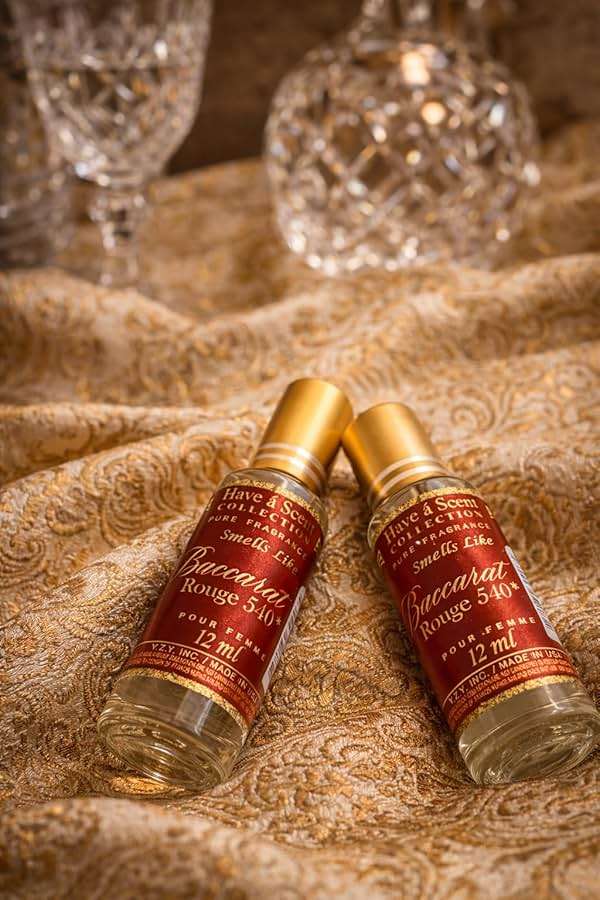 Oil Perfume Baccarat Rouge Parfum 12ml (Pack of 2) - Image 5
