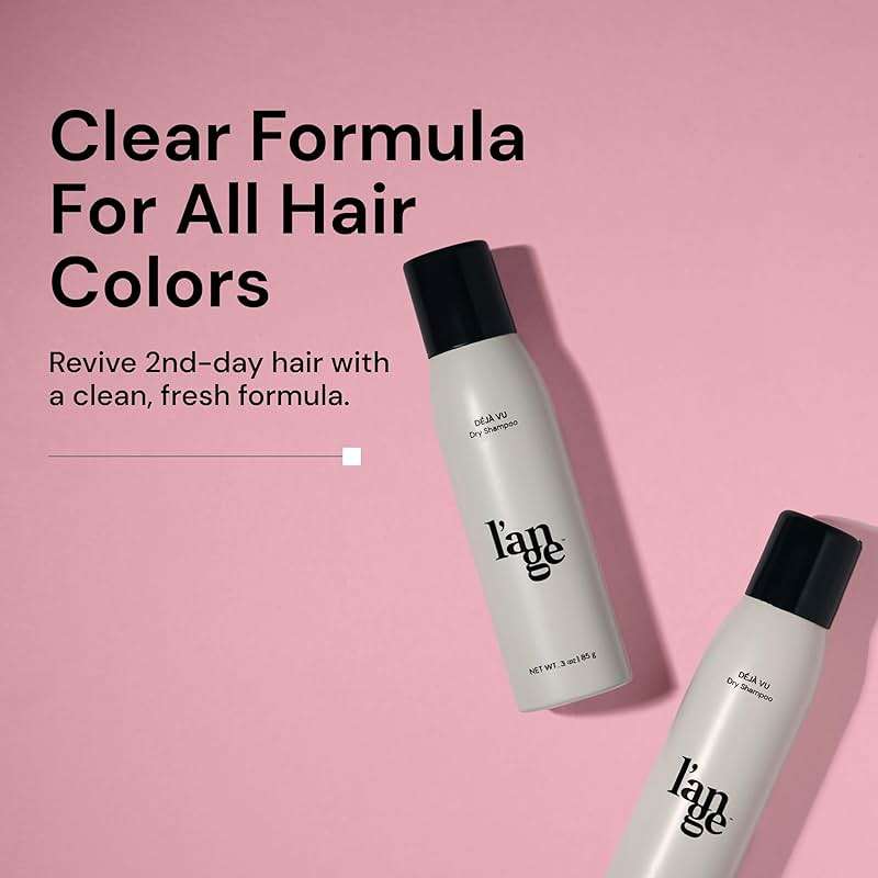 L'ANGE HAIR Deja Vu Dry Shampoo for Women - Ideal for All Hair Types, Light Oil Absorption, Restores Volume & Body, Clean Fresh Scent, Easy to Blend, Texture Shampoo for Women, Sulfate & Paraben Free - Image 2