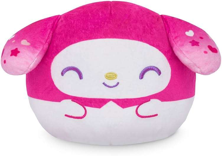 TeeTurtle My Melody and Kuromi Anniversary Edition Reversible 6" Plushie - Pink and Purple - Cute Kawaii Soft Stuffed Animal - Image 2