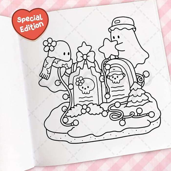 Cozy Christmas: Coloring Book for Adults and Kids (Cozy Spaces Coloring) - Image 11