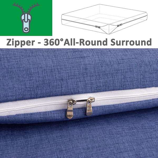 Green,120x190cm/47x75,Traditional Japanese Futon Cover Shikibuton Floor Futon Mattress Soft Skin-Friendly Protective Cover with Zipper Dust Cover Machine Wash Up to 3-8cm Deep - Image 5