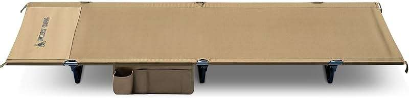ONETIGRIS SUPRAGRIS Camping Cot, Support Up to 400lbs, Lightweight Comfortable Folding Bed for Camping, Hiking, Backpacking, Travel, Car Trips, Office Nap - Image 7
