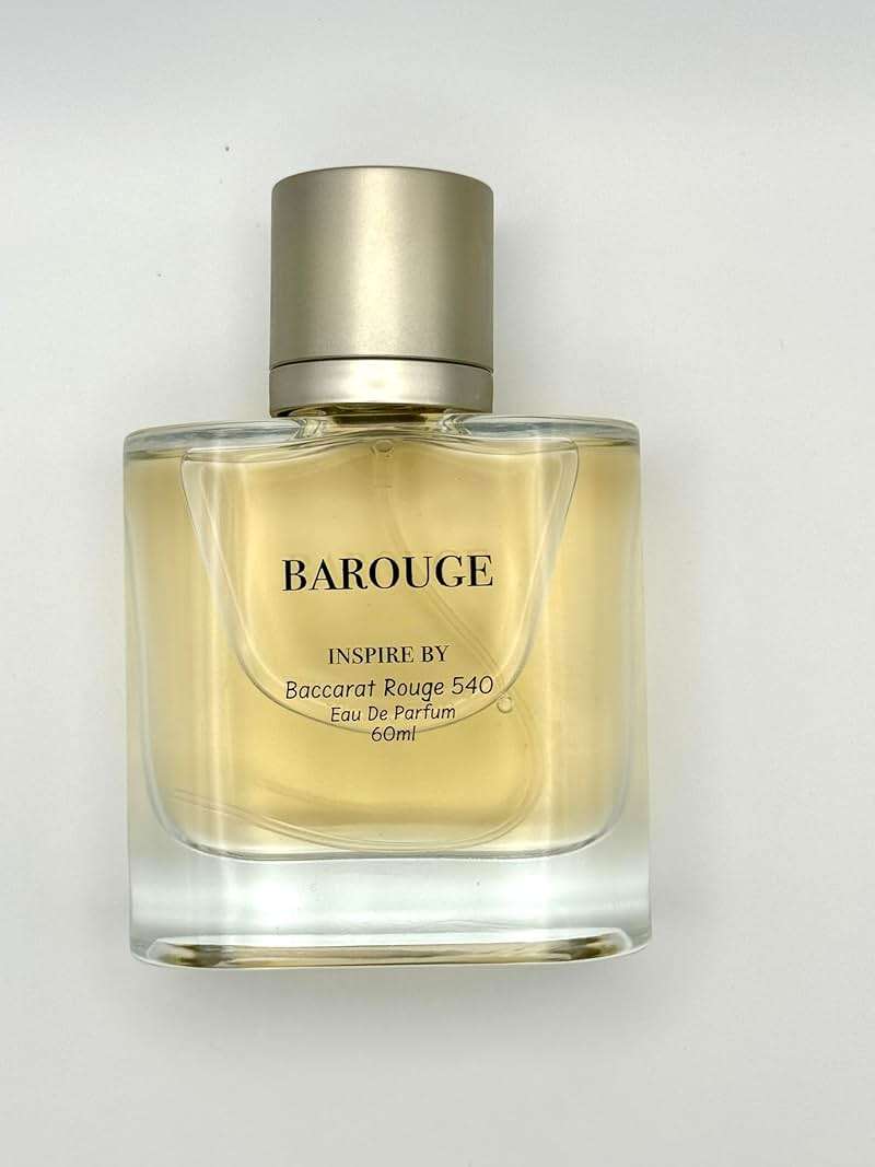 Ambery Saffron Eau de Parfum | Long-Lasting Unisex Luxury Fragrance | 540 Impression | Baccarat Rouge 540 Perfume Women - Image 2