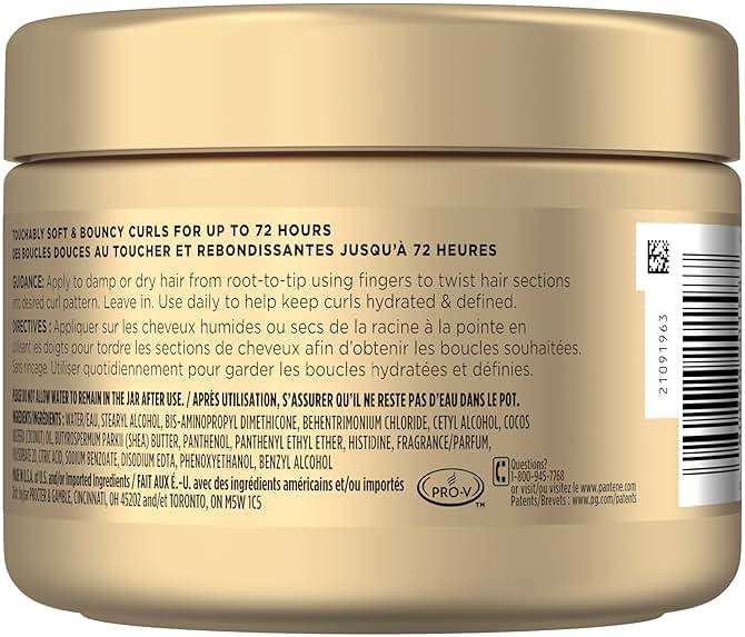 Pantene Miracle Rescue Curl Define & Shine Leave-On Conditioner, 10.1 FL OZ - Image 8