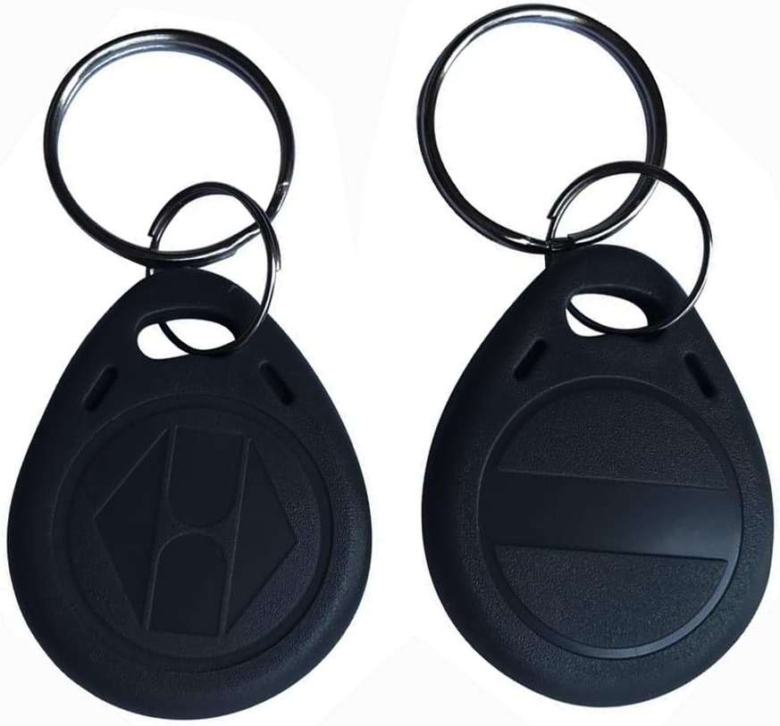 125khz RFID fob Writable RFID Tags T5577 RFID Card 125khz fob(10 Pcs) for RFID Writer,Compatible with 1386 1326 H10301 Format Readers and Access Control Systems - Image 1