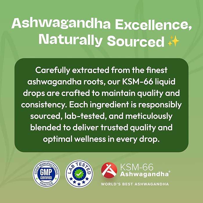 KSM-66 Ashwagandha Liquid Drops – Vegan, GMO Free & Fast Absorbing Form – Ashwagandha Supplements for Daily Wellness Support – Promotes Focus and Clarity – Supports Daily Vitality (Mixed Berry, 60ml) - Image 7