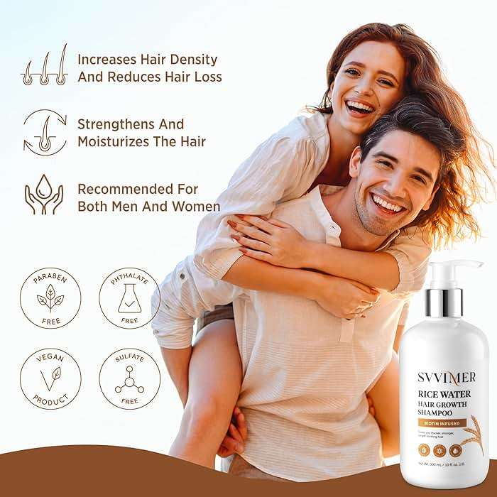 Svvimer Rice Water Hair Growth Shampoo - Thickening Shampoo with Biotin for Hair Loss and Thinning Hair - Image 2
