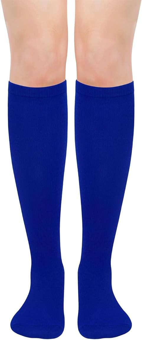 Knee High Socks for Women Knee Socks Tube Socks Womens Athletic Socks Cotton Tall Socks Long Socks Knee High Stockings - Image 2