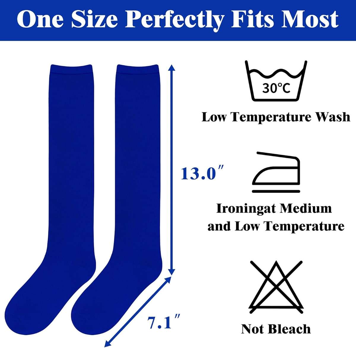 Knee High Socks for Women Knee Socks Tube Socks Womens Athletic Socks Cotton Tall Socks Long Socks Knee High Stockings - Image 6