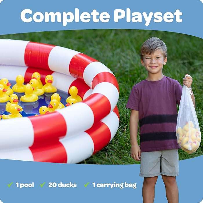Duck Pond Matching Carnival Game, Outdoor Games for Kids Birthday Party Field Day Fun Activities for Kids 4-8, 3-5 - Outdoor Water Toys and Games for Backyard, Memory Game, Easter Gift Summer Toy - Image 3
