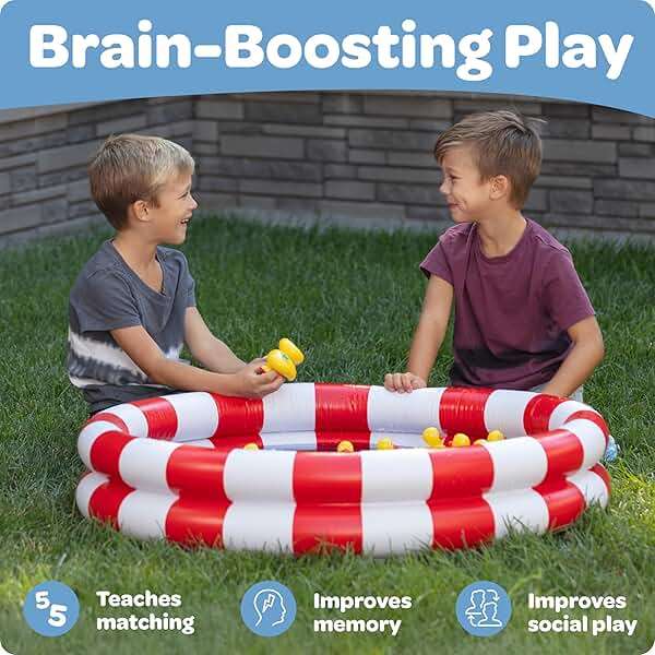 Duck Pond Matching Carnival Game, Outdoor Games for Kids Birthday Party Field Day Fun Activities for Kids 4-8, 3-5 - Outdoor Water Toys and Games for Backyard, Memory Game, Easter Gift Summer Toy - Image 7